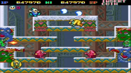Screenshot SNOW BROS. classic