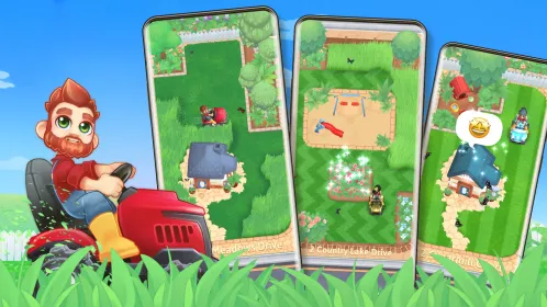 Screenshot It's Literally Just Mowing