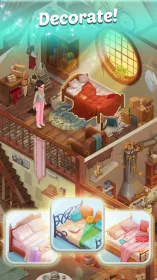 Screenshot Family Town: Интерьер и мода