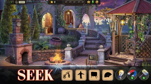 Screenshot Coastal Hill: Искать Предметы