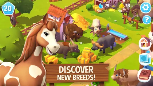 Screenshot FarmVille 3: Животные на ферме