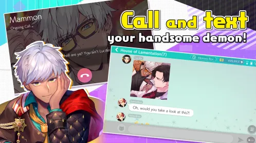 Screenshot Obey Me! Anime Otome Sim