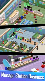Screenshot Idle Raiway Tycoon