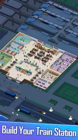 Screenshot Idle Raiway Tycoon