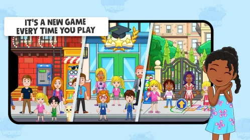 Screenshot My Town Мир - Mегагород