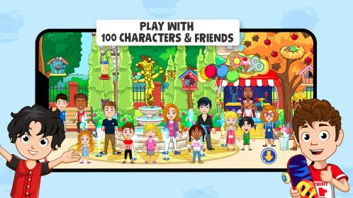 Screenshot My Town Мир - Mегагород