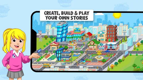 Screenshot My Town Мир - Mегагород