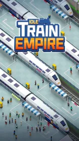 Screenshot Idle Train Empire: магнат игры