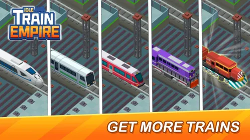 Screenshot Idle Train Empire: магнат игры