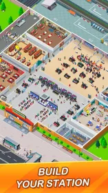 Screenshot Idle Train Empire: магнат игры