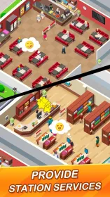 Screenshot Idle Train Empire: магнат игры