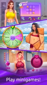 Screenshot Girls & City: игра в бутылочку