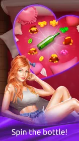 Screenshot Girls & City: игра в бутылочку