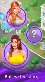 Screenshot Girls & City: игра в бутылочку