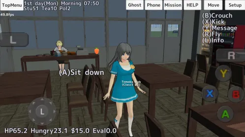 Screenshot School Girls Simulator