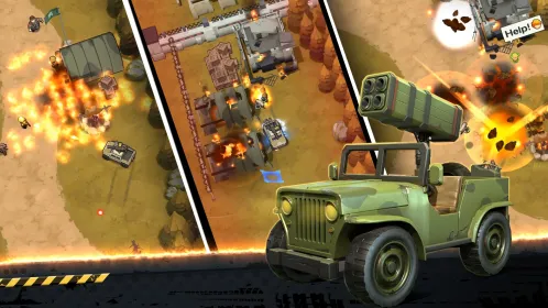 Screenshot Jackal Retro - Run and Gun