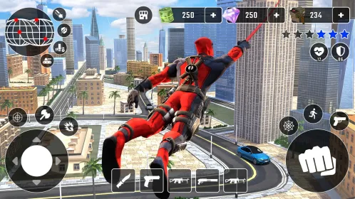 Screenshot Miami Rope Hero Spider Games