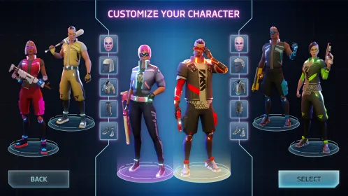 Screenshot Cyberika: Киберпанк экшен RPG