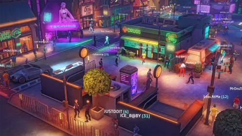 Screenshot Cyberika: Киберпанк экшен RPG