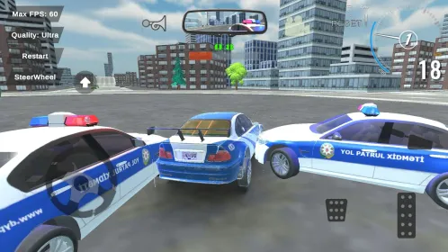 Screenshot Lada Car Drift, Парковка