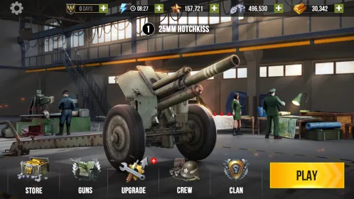 Screenshot World of Artillery: Поле Войны