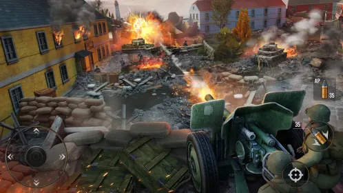 Screenshot World of Artillery: Поле Войны