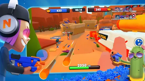 Screenshot NERF: Superblast