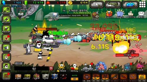Screenshot Missile Dude RPG 2 : Space AFK