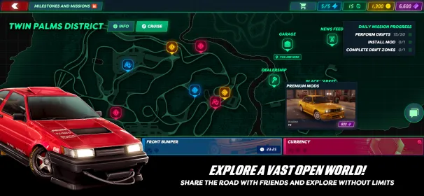 Screenshot Static Shift Racing