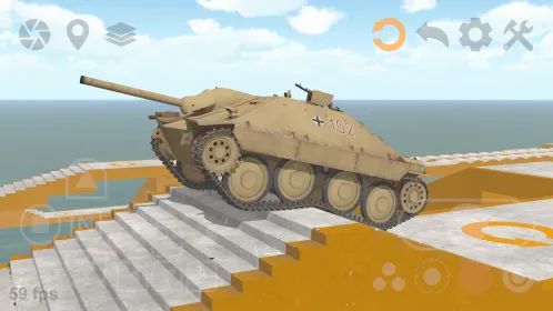 Screenshot Tank Physics Mobile Vol.2