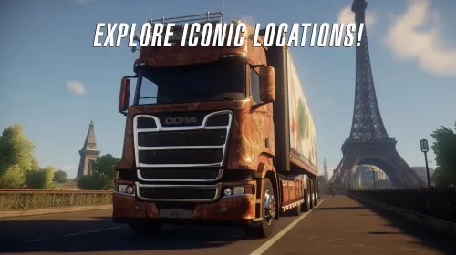 Screenshot Truck Simulator: Euro Sim 23