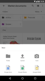Screenshot Google Диск