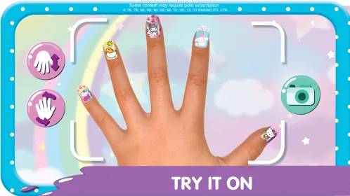 Screenshot Маникюрный салон Hello Kitty