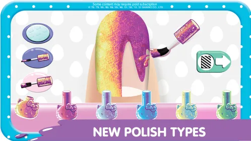 Screenshot Маникюрный салон Hello Kitty