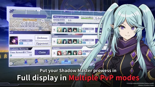 Screenshot The Eminence in Shadow RPG