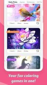Screenshot Игра-раскраска: По числам