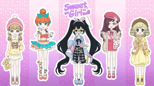 Screenshot Sweet Girl: Doll Dress Up ASMR