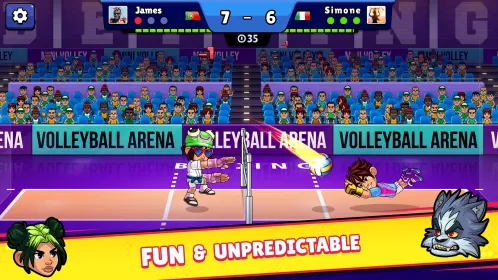 Screenshot Volleyball Arena: Spike Hard