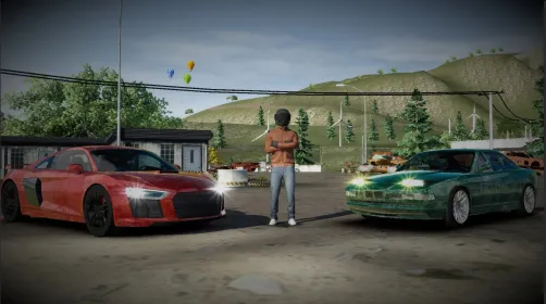 Screenshot Евро роскошный автомобиль