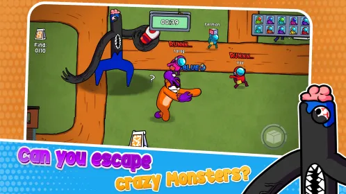 Screenshot Survivor In Rainbow Monster