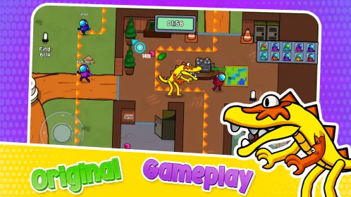 Screenshot Survivor In Rainbow Monster