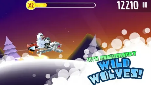 Screenshot Ski Safari - 10-я Годовщина