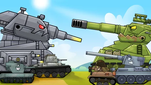 Screenshot Merge Tanks: Танки vs Танчики