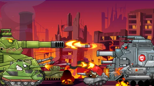 Screenshot Merge Tanks: Танки vs Танчики