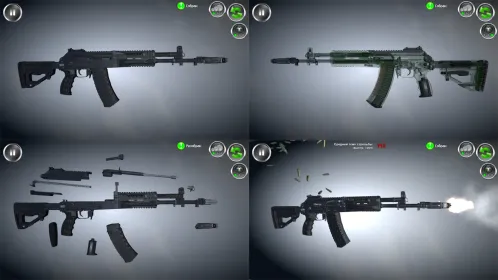Screenshot Разборка оружия