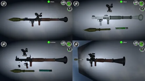 Screenshot Разборка оружия
