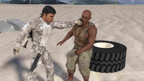 Screenshot Hot Sand of Antarctica
