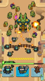 Screenshot Alien Fight: Police vs Zombie