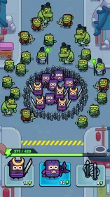 Screenshot Alien Fight: Police vs Zombie