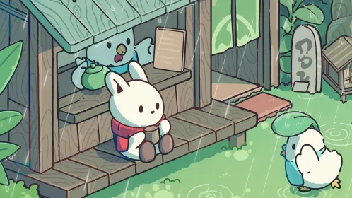 Screenshot Tsuki Tea House: Idle Journey